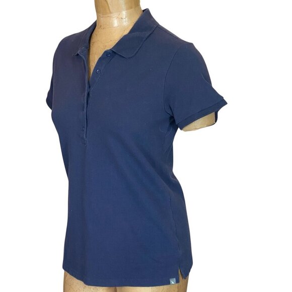 Eddie Bauer Outdoor Navy Blue Polo Shirt Sz M #347L - Picture 4 of 8